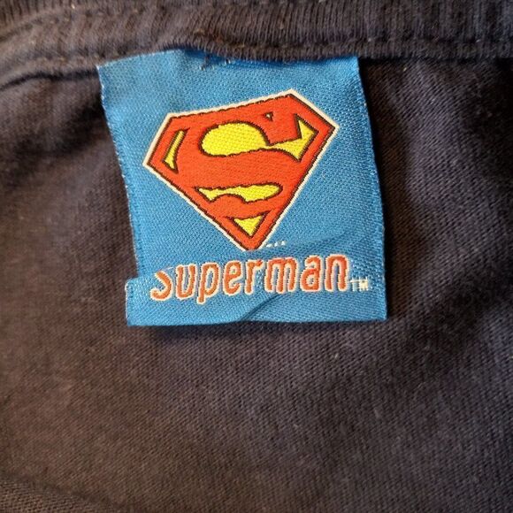 TM & DC Comics Superman Fifth Sun T-shirt Navy Great Graphics Movies 2XL? - Picture 5 of 7